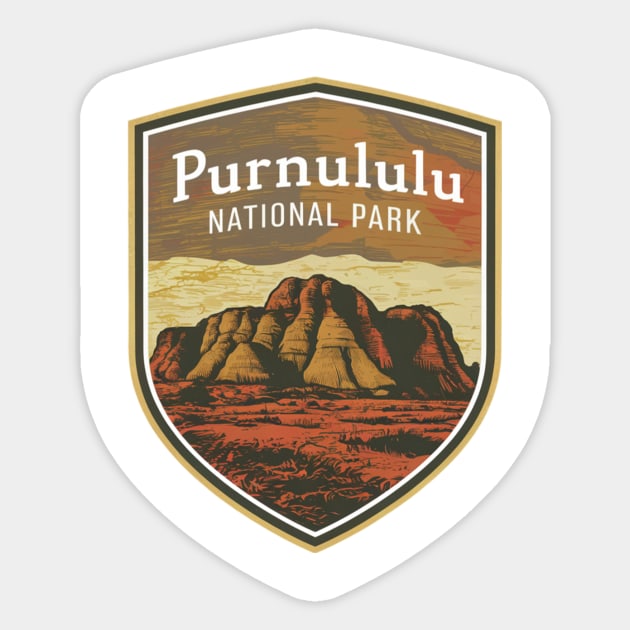 The Purnululu National Park Sticker by Perspektiva